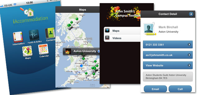Aston University Apple Iphone app