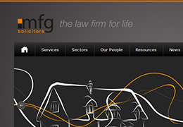 new mfg website has responsive design